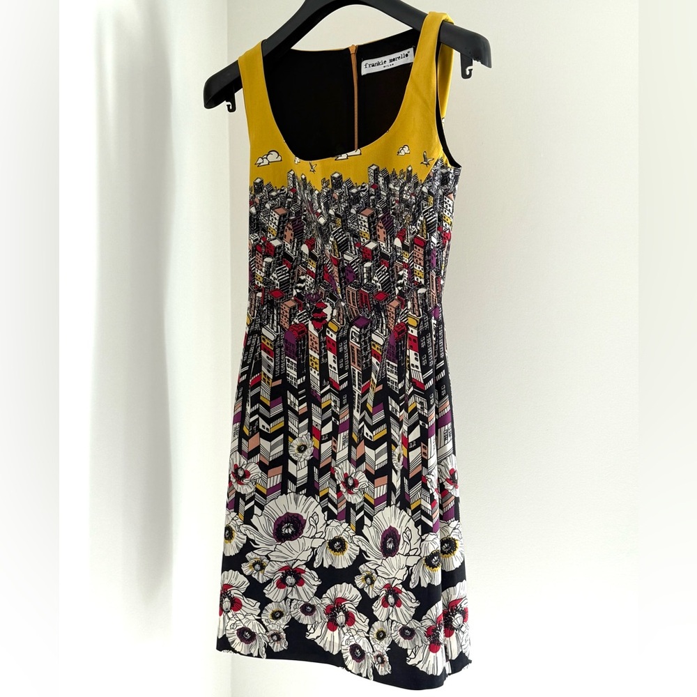 FRANKIE MORELLO Lana Vergine Dress – IT 40 (Fits S/M) –Made in Italy –Statement - Picture 3 of 10